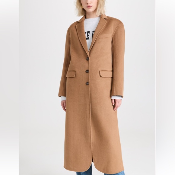 Anine Bing Cashmere Blend Quinn Coat - Picture 5 of 15